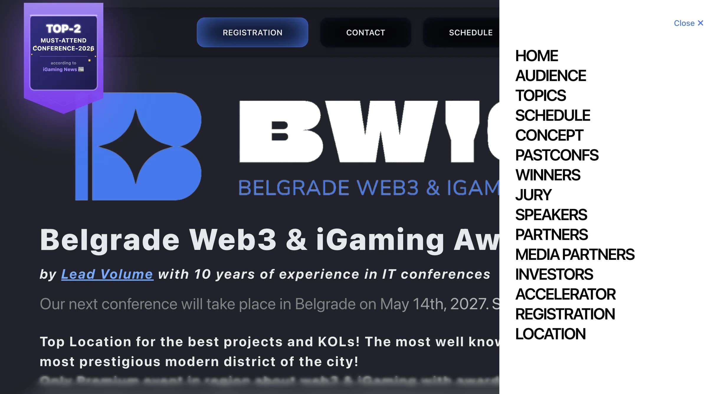 Bwiga - Belgrade Web3 & iGaming Awards - thumbnail 2